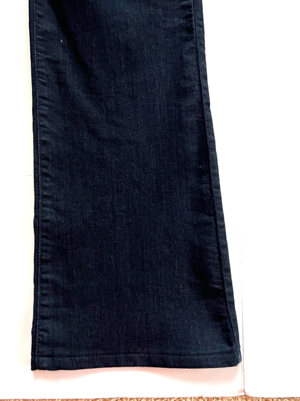 NYDJ dark washed denim. Size 10 - Picture 5 of 6